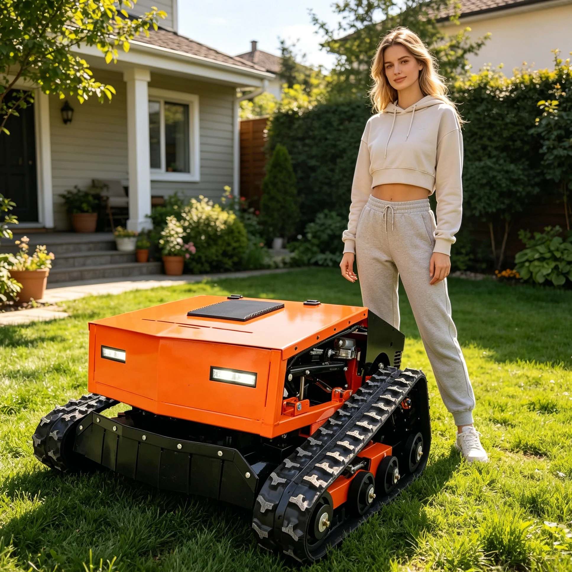 User-friendly rc lawn mower eu With LED light 3800㎡/h 800MM Support customization One-click start and stop Commercial Courtyards
User-friendly rc lawn mower eu With LED light 3800㎡/h 800MM Support customization One-click start and stop Commercial Courtyards