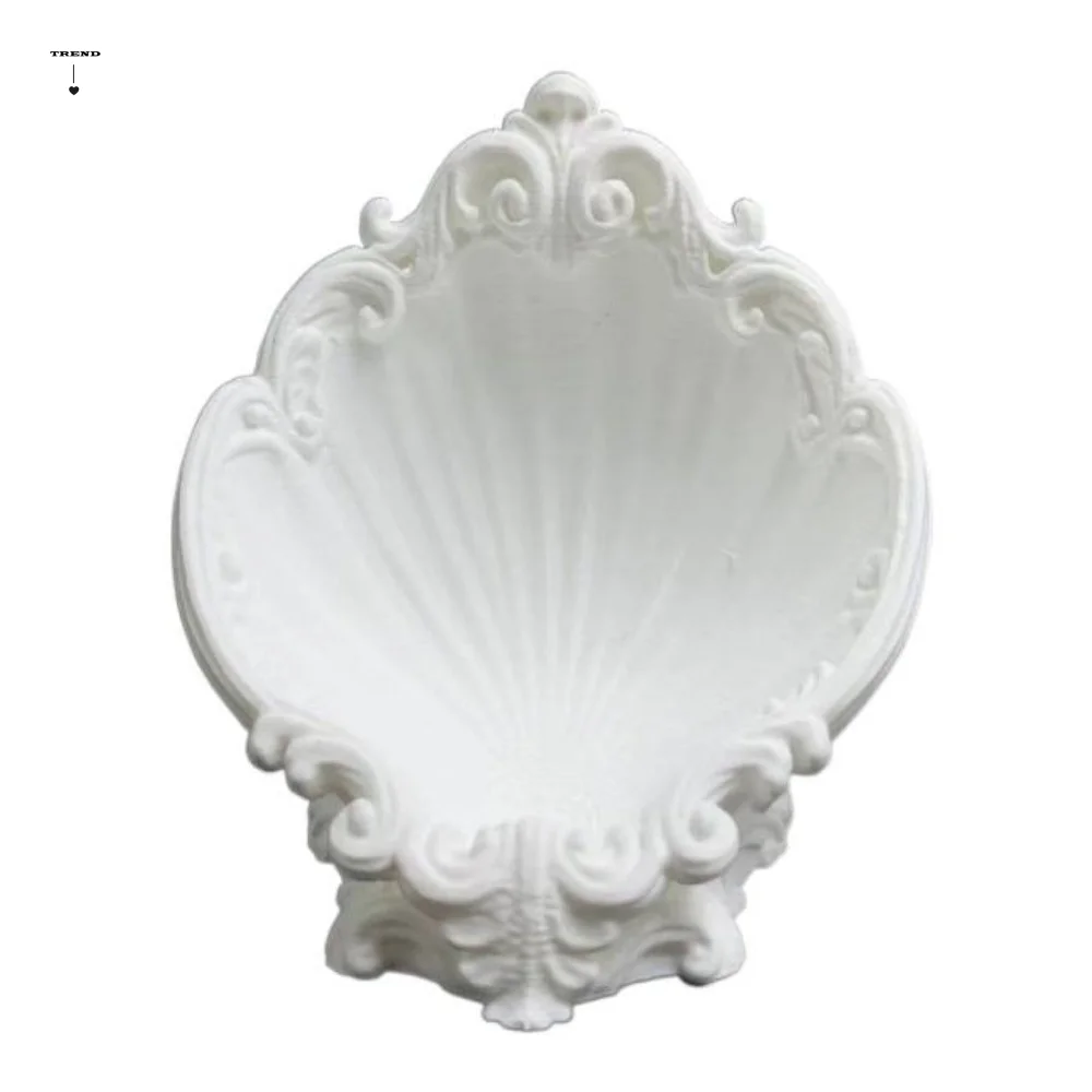 Photo Prop 3D Printing Shell Jewelry Tray INS Elegant Mini Key Tray Simple Creative Jewelry Storage Holder Jewelry Display
Photo Prop 3D Printing Shell Jewelry Tray INS Elegant Mini Key Tray Simple Creative Jewelry Storage Holder Jewelry Display