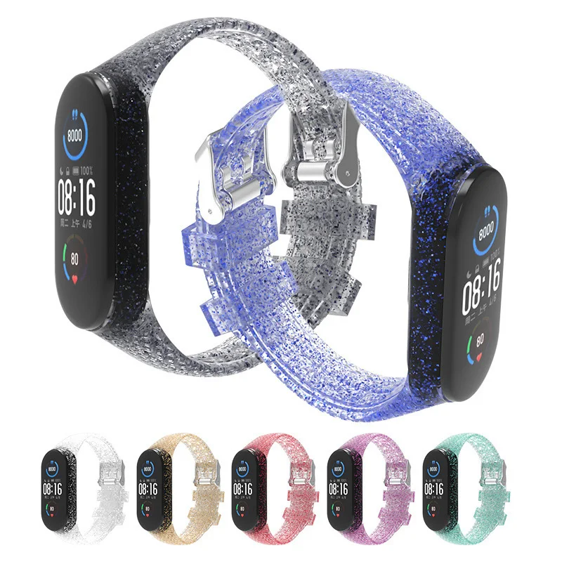 Transparent Strap For Xiaomi Mi Band 6 5 4 3 Soft Wrist Bracelet For Mi Band 4 5 Glitter Replacement Strap For Mi band 6 3 4 5
Transparent Strap For Xiaomi Mi Band 6 5 4 3 Soft Wrist Bracelet For Mi Band 4 5 Glitter Replacement Strap For Mi band 6 3 4 5