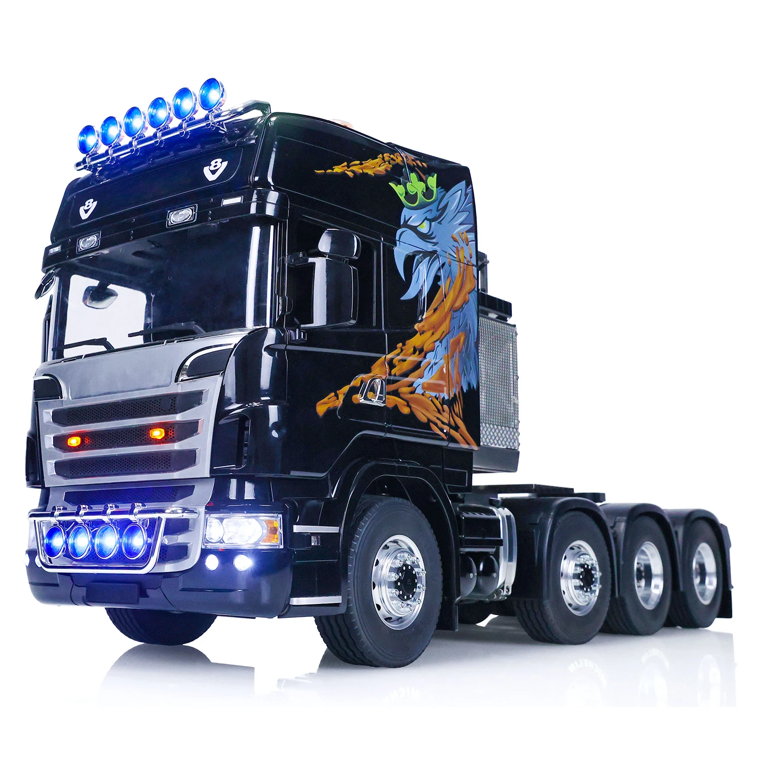 LESU 1/14 8X8 PNP RC Tractor Truck Metal Remote Control Trucks Finished DIY Tamiyay Model RC Heavy Machine Toys Foy Gift THZH150
LESU 1/14 8X8 PNP RC Tractor Truck Metal Remote Control Trucks Finished DIY Tamiyay Model RC Heavy Machine Toys Foy Gift THZH150