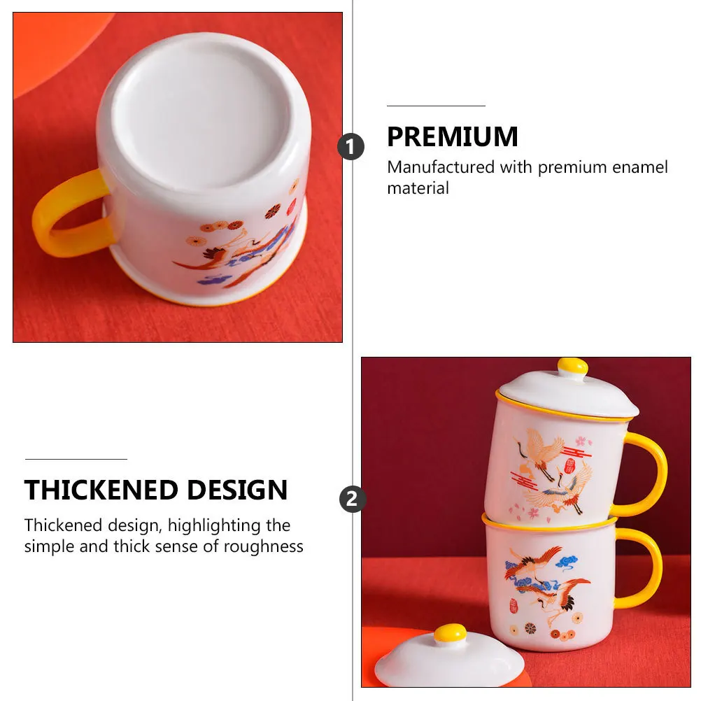 1Set Enamel Cup Chinese Style Thickened Heat Resistant Mug for Coffee Tea Water Home Office Drinkware Gift
1Set Enamel Cup Chinese Style Thickened Heat Resistant Mug for Coffee Tea Water Home Office Drinkware Gift