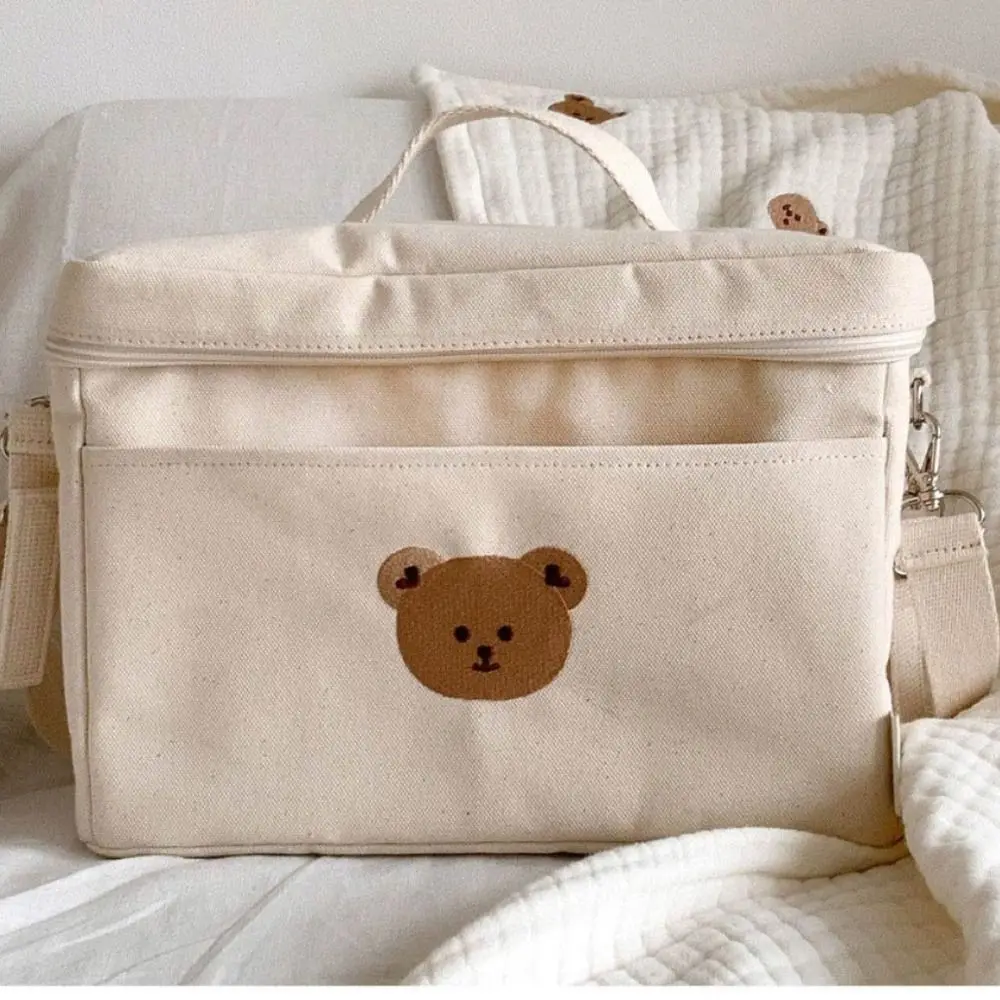 Bear Baby Stroller Bag Crossbody Multifunctional Cartoon Stroller Organizer Storage Canvas Baby Stuff Nappy Bags
Bear Baby Stroller Bag Crossbody Multifunctional Cartoon Stroller Organizer Storage Canvas Baby Stuff Nappy Bags