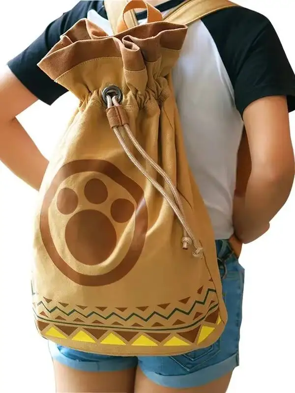 Monster Hunter Airou Cat Drawstring Canvas Backpack Japanese-Style Schoolbag Anime Peripheral
Monster Hunter Airou Cat Drawstring Canvas Backpack Japanese-Style Schoolbag Anime Peripheral