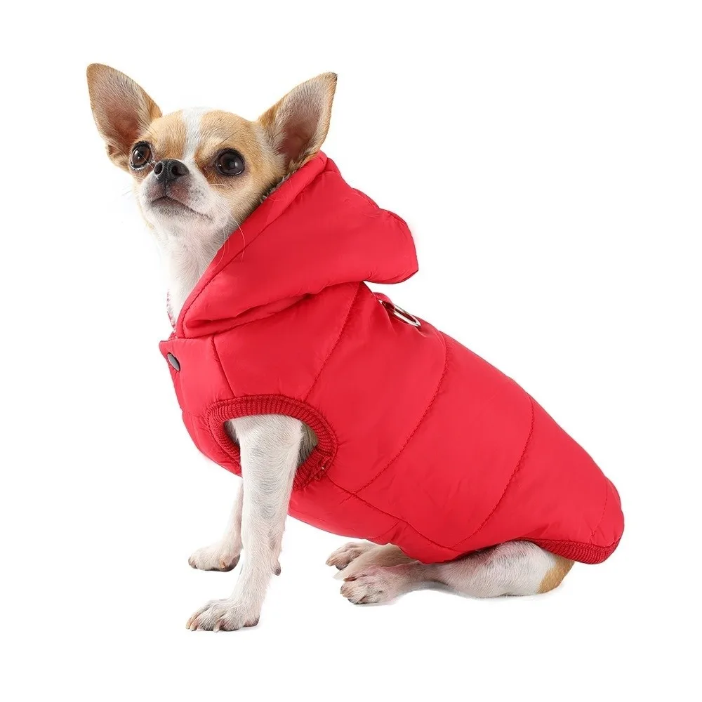High Quality Thickned Puppy Cat Clothes with Hooded Windproof Warm Coat Soft Cold Proof Jacket Autumn Winter
High Quality Thickned Puppy Cat Clothes with Hooded Windproof Warm Coat Soft Cold Proof Jacket Autumn Winter