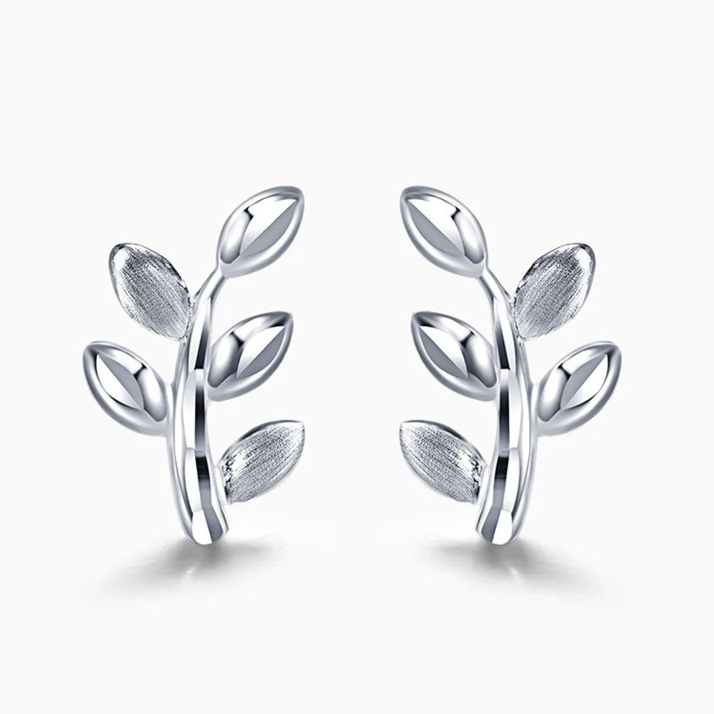 Real Pure Platinum 950 Stud Women Best Gift Lucky Tree Leaf Earrings 1.78g
Real Pure Platinum 950 Stud Women Best Gift Lucky Tree Leaf Earrings 1.78g