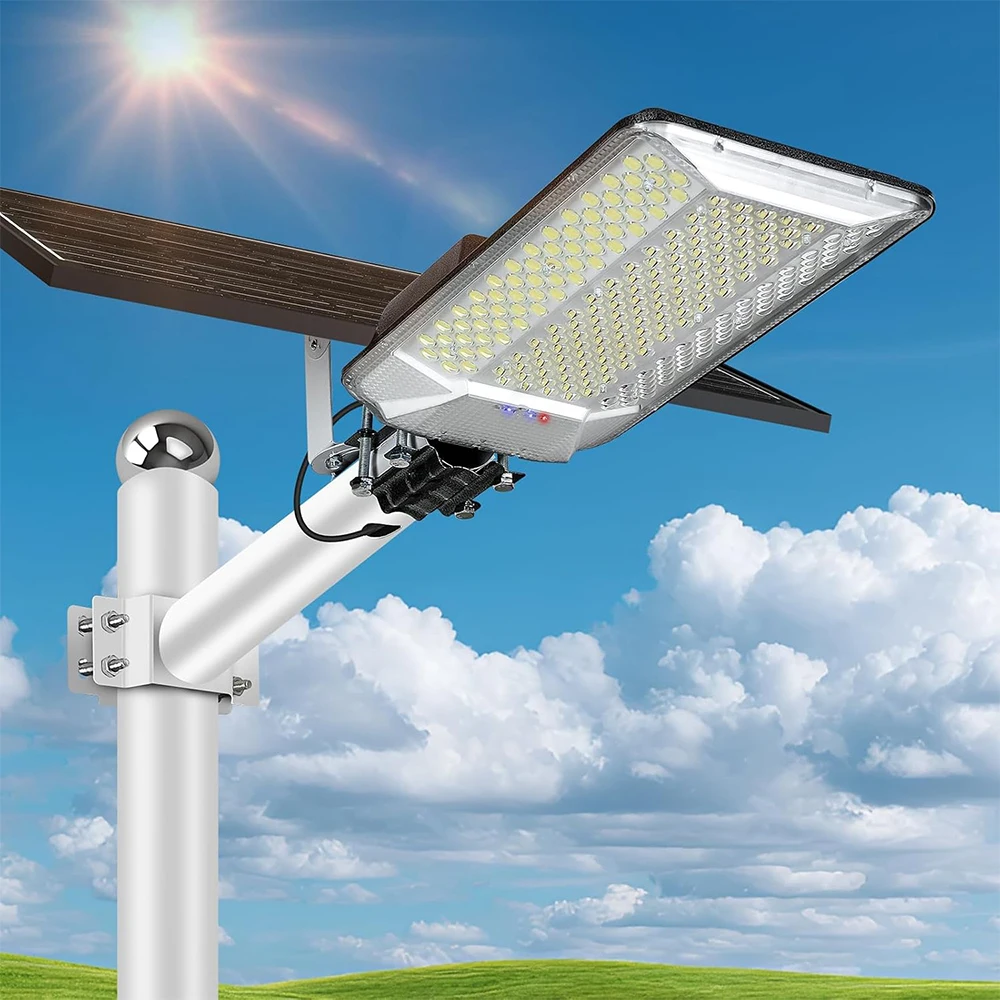 8000W Solar Street Light Outdoor LED Solar Light Dusk to Dawn,High Brightness IP66 Waterproof Street Lamp Solar Powered for Yard
8000W Solar Street Light Outdoor LED Solar Light Dusk to Dawn,High Brightness IP66 Waterproof Street Lamp Solar Powered for Yard