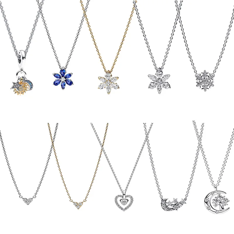 S925 Silver New Snowflake Pearl Pentagonal Heart Necklace Fashion Women's Necklace Jewelry
S925 Silver New Snowflake Pearl Pentagonal Heart Necklace Fashion Women's Necklace Jewelry