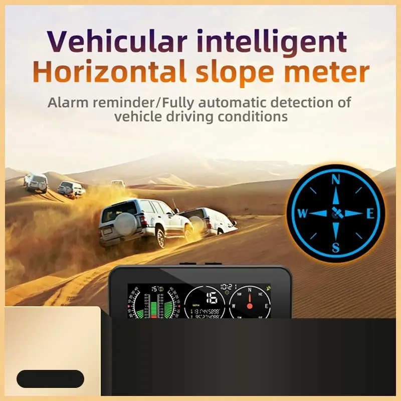 Car HUD Head Up Display Inclinometer Compass Speedometer GPS Overspeed Alarm Car Parts 1 PCS
Car HUD Head Up Display Inclinometer Compass Speedometer GPS Overspeed Alarm Car Parts 1 PCS