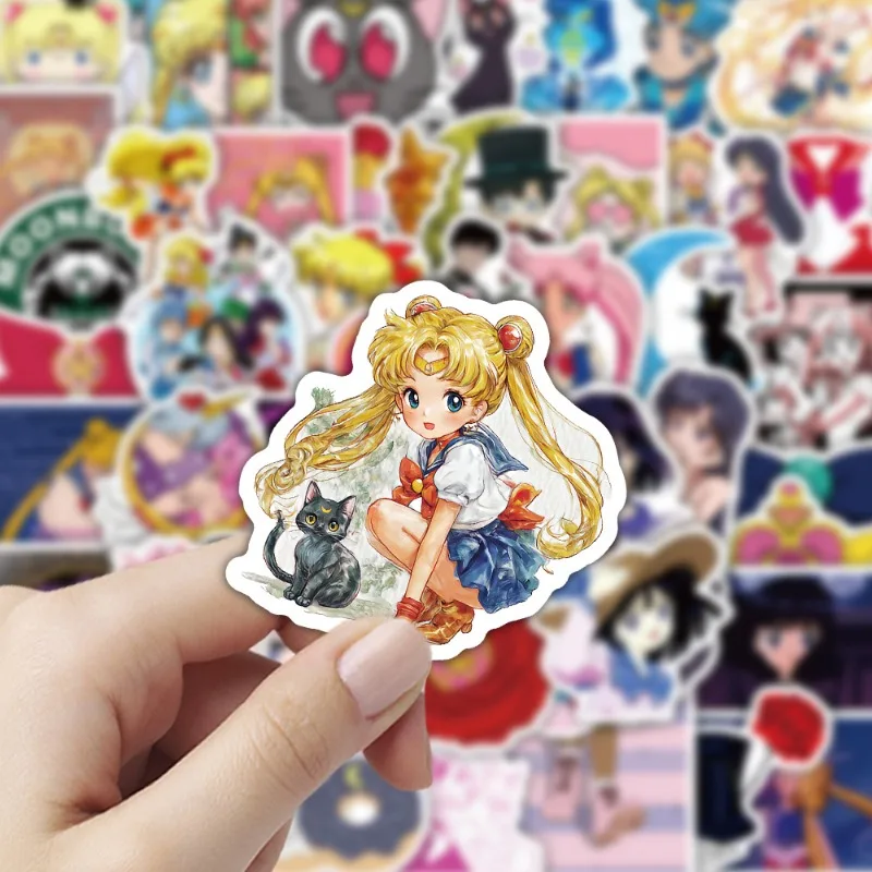 100 шт. мультяшных наклеек «Сейлор Мун», аниме-граффити стикеры для DIY-декора: для ноутбуков, шлемов, гитар, эстетичные милые наклейки-декали, игрушки
100 шт. мультяшных наклеек «Сейлор Мун», аниме-граффити стикеры для DIY-декора: для ноутбуков, шлемов, гитар, эстетичные милые наклейки-декали, игрушки