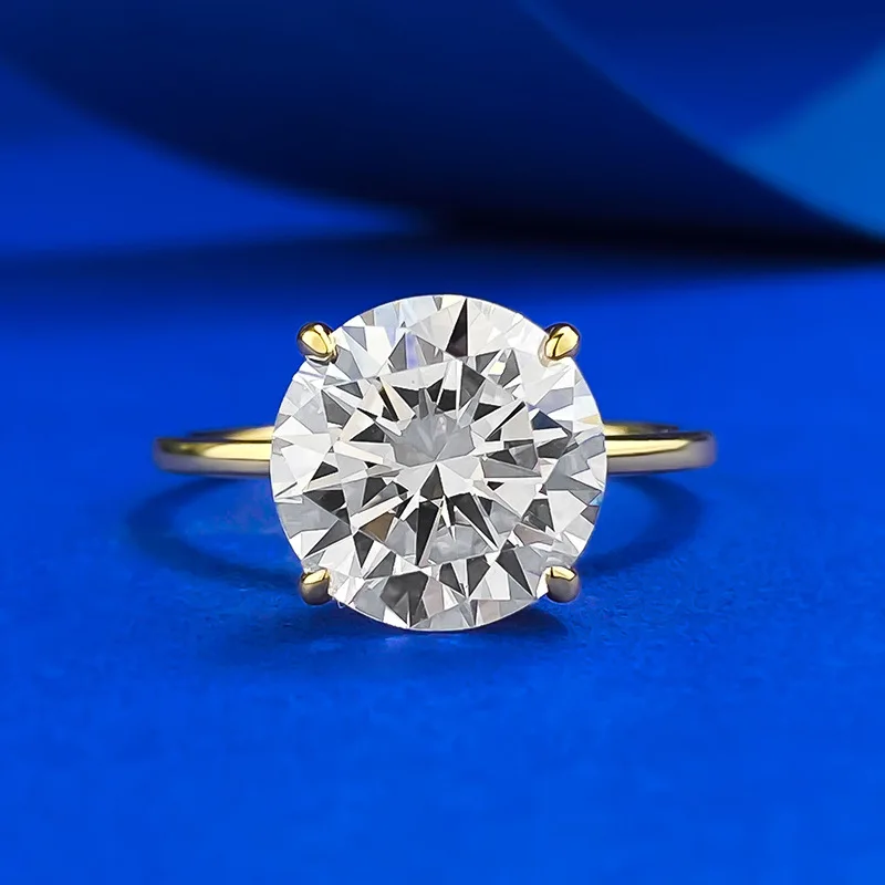 Apaison 10 mm Round Solitaire High Carbon Diamond Ring Punk Party Gold Plated Jewelry For Women Man
Apaison 10 mm Round Solitaire High Carbon Diamond Ring Punk Party Gold Plated Jewelry For Women Man