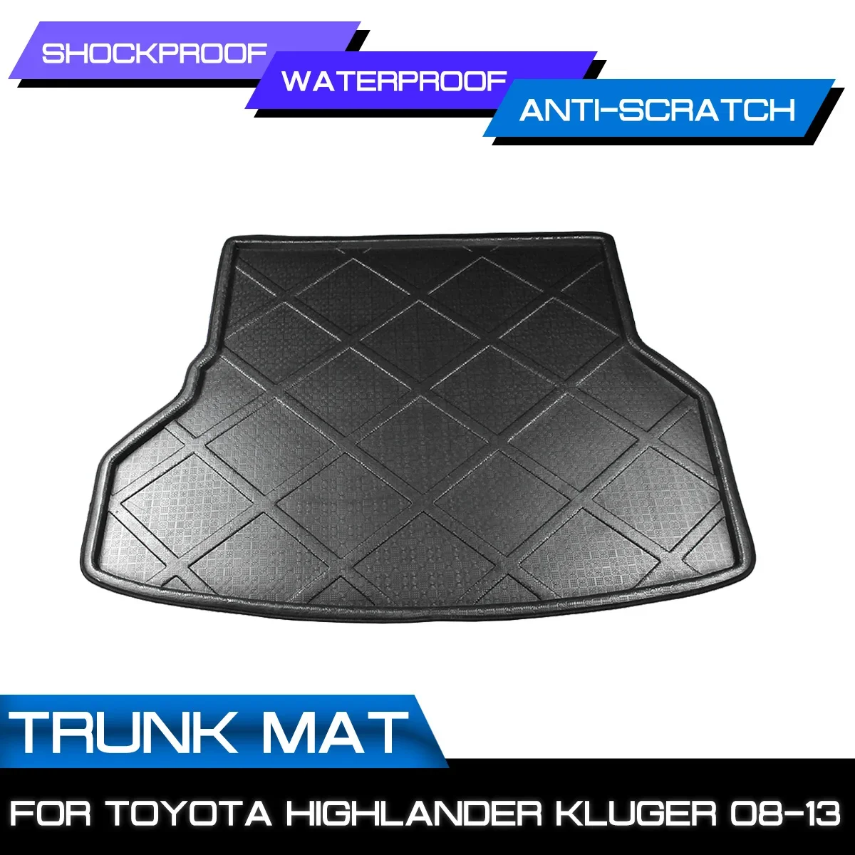 Автомобильный напольный коврик, ковер для Toyota Highlander Kluger 2008 2009 2010 2011 2012, задний багажник, защита от грязи
Автомобильный напольный коврик, ковер для Toyota Highlander Kluger 2008 2009 2010 2011 2012, задний багажник, защита от грязи