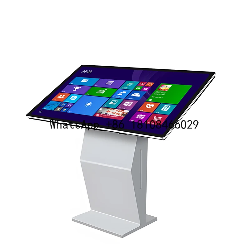 Ultra-Thin 32\" 43\" 50\" screen Interactive LCD Kiosk Touch Screen Floor Stand Digital Poster Self-Service Advertising Airport
Ultra-Thin 32\" 43\" 50\" screen Interactive LCD Kiosk Touch Screen Floor Stand Digital Poster Self-Service Advertising Airport