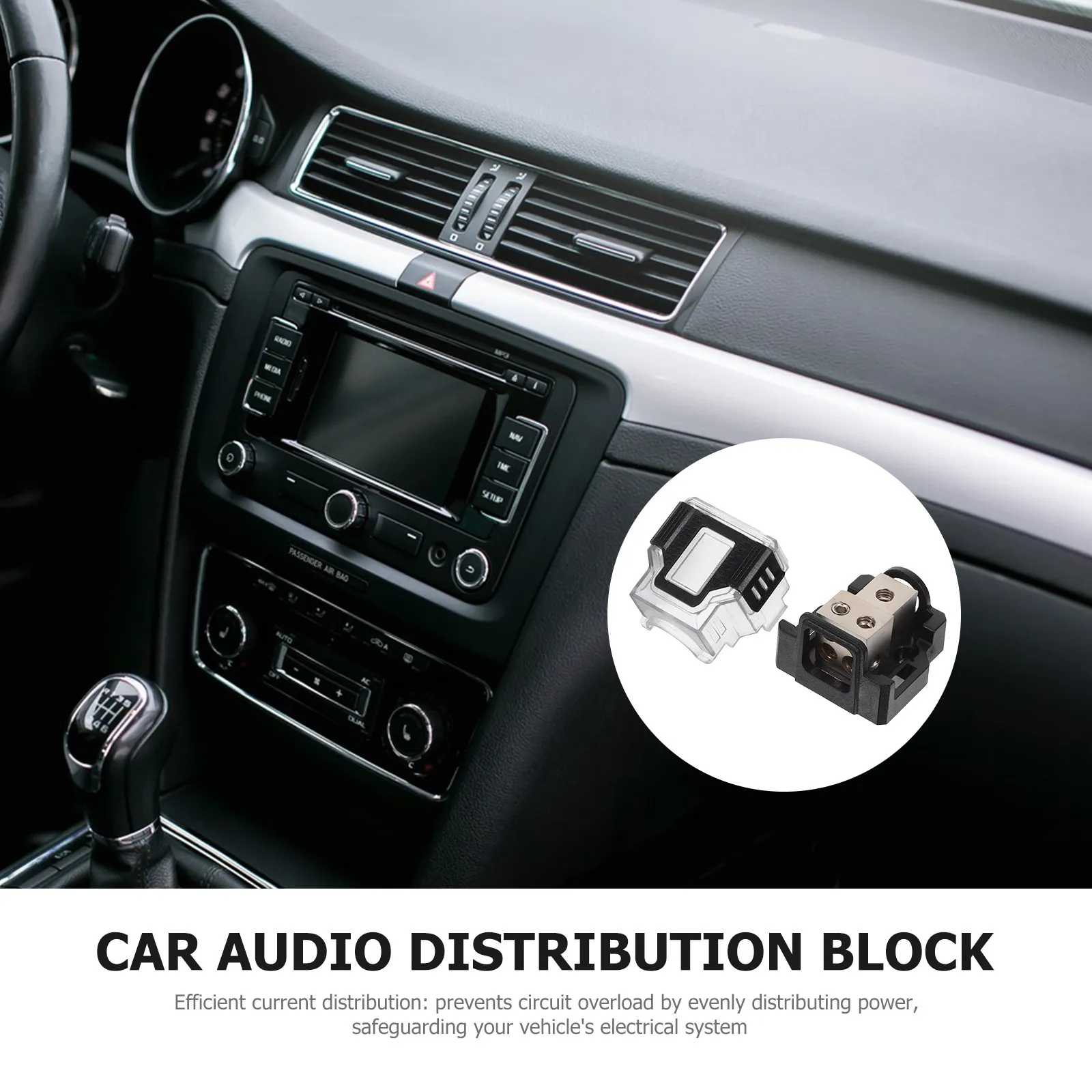 Car Audio Distribution Block 2-Way Ground Power Splitter for Amplifier System Zinc Alloy Auto Stereo Vehicle Audio Accessory
Car Audio Distribution Block 2-Way Ground Power Splitter for Amplifier System Zinc Alloy Auto Stereo Vehicle Audio Accessory