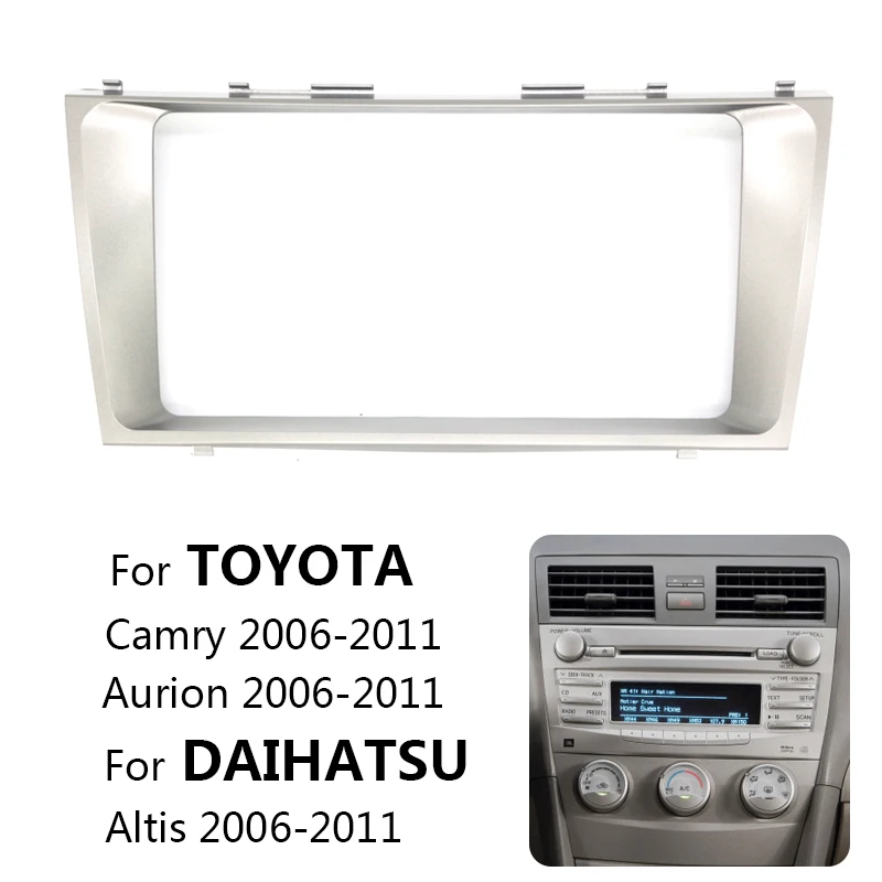 For Toyota Camry 2006-2012 9 Inch Car Radio Dash Fascia Frame Stereo Installation Mount Bezel Panel Kit
For Toyota Camry 2006-2012 9 Inch Car Radio Dash Fascia Frame Stereo Installation Mount Bezel Panel Kit