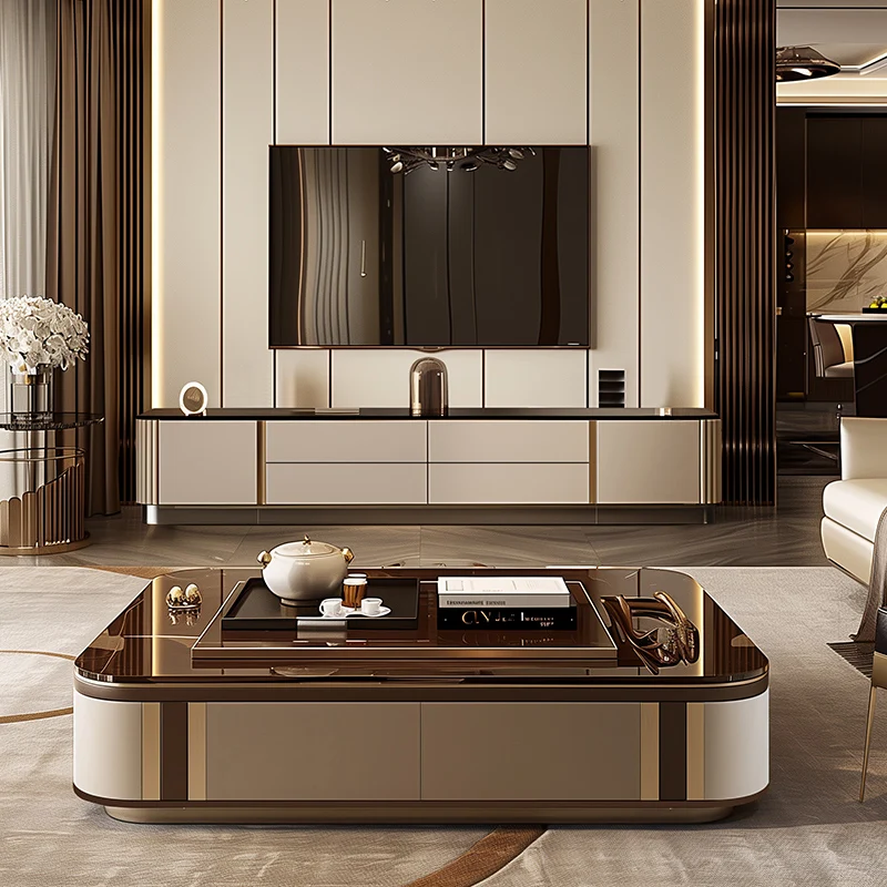 Rustic Nordic Coffee Table Designer Glass Top Minimalist Storage Coffee Table Living Room Modern Tavolino Da Salotto Furniture
Rustic Nordic Coffee Table Designer Glass Top Minimalist Storage Coffee Table Living Room Modern Tavolino Da Salotto Furniture