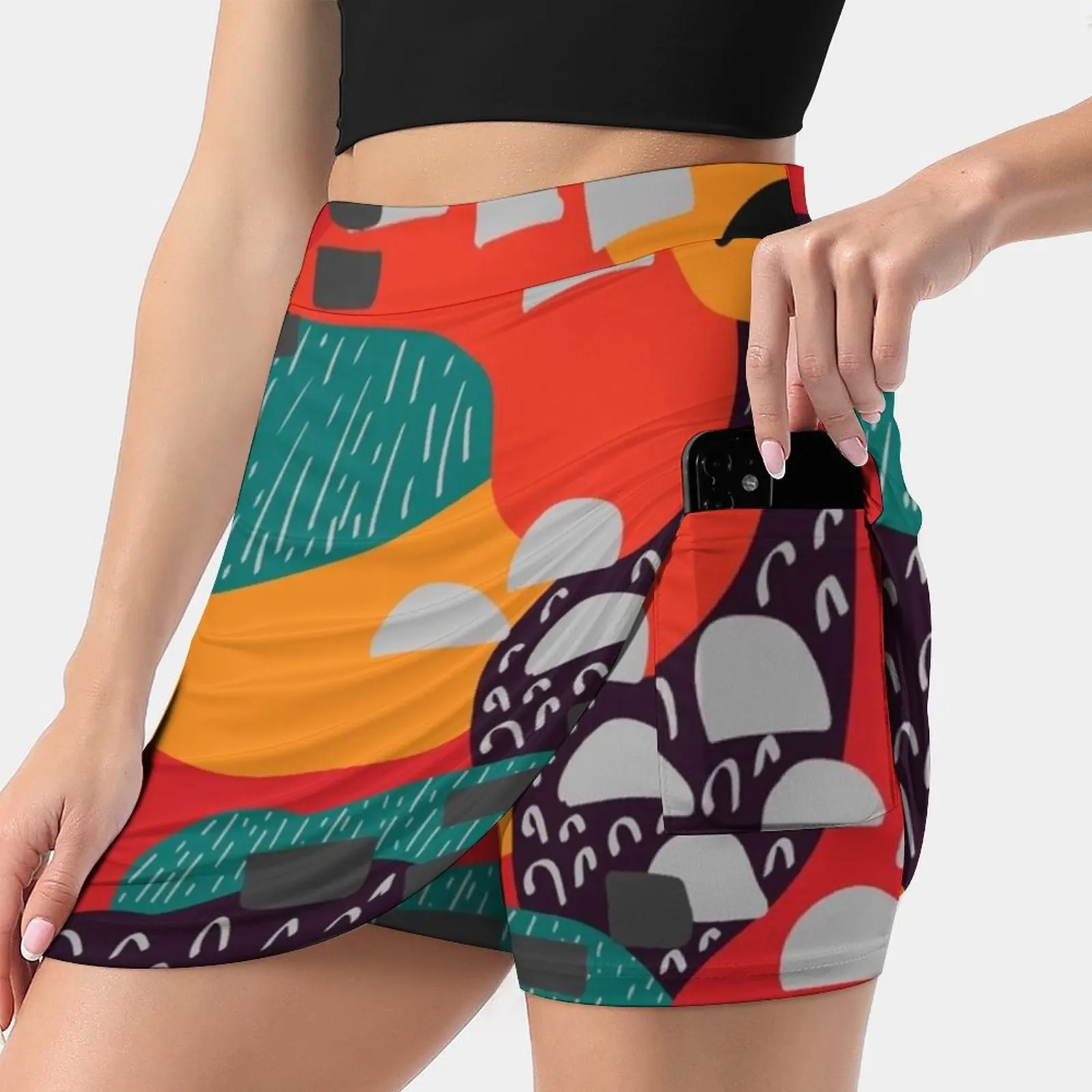 Abstract Women's skirt With Pocket Vintage Skirt Printing A Line Skirts Summer Clothes Abstract Pattern Shape Shapes Geometric
Abstract Women's skirt With Pocket Vintage Skirt Printing A Line Skirts Summer Clothes Abstract Pattern Shape Shapes Geometric