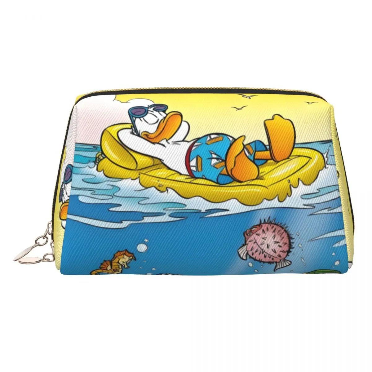 Пользовательские Дональд Дак аниме комиксы косметичка для женщин дорожный косметический органайзер милые классические сумки для хранения туалетных принадлежностей 
Пользовательские Дональд Дак аниме комиксы косметичка для женщин дорожный косметический органайзер милые классические сумки для хранения туалетных принадлежностей