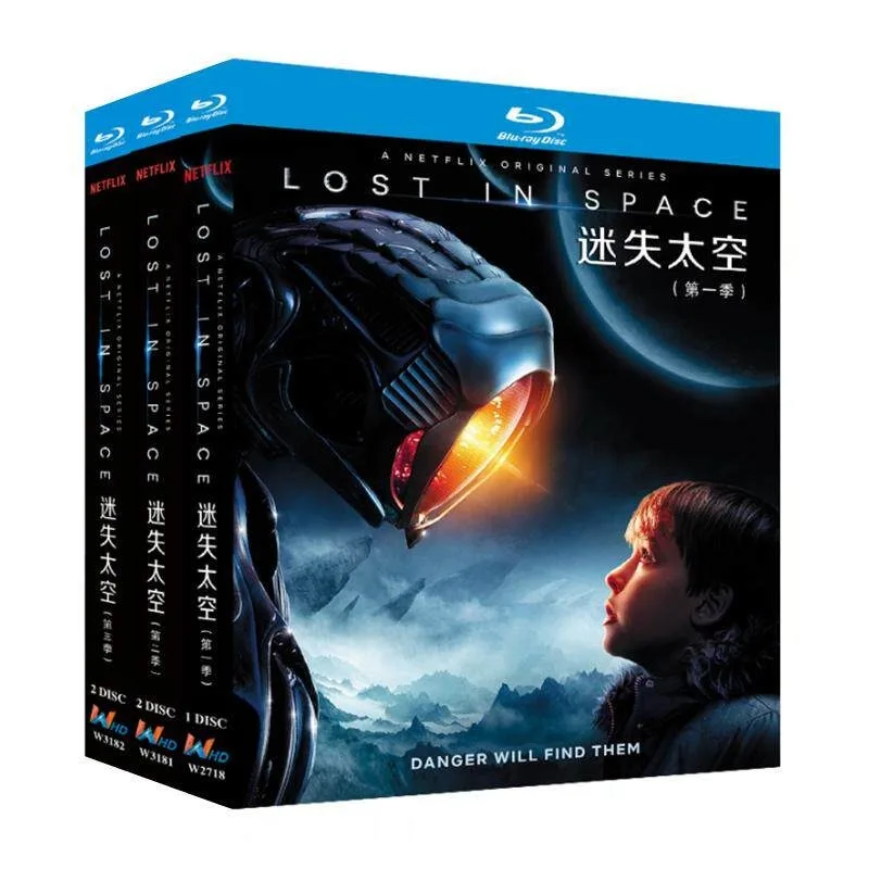 Коллекционный набор Blu-ray Ultra HD TV-серии Lost in Space, сезоны 1–3, с английскими и традиционными китайскими субтитрами.
Коллекционный набор Blu-ray Ultra HD TV-серии Lost in Space, сезоны 1–3, с английскими и традиционными китайскими субтитрами.