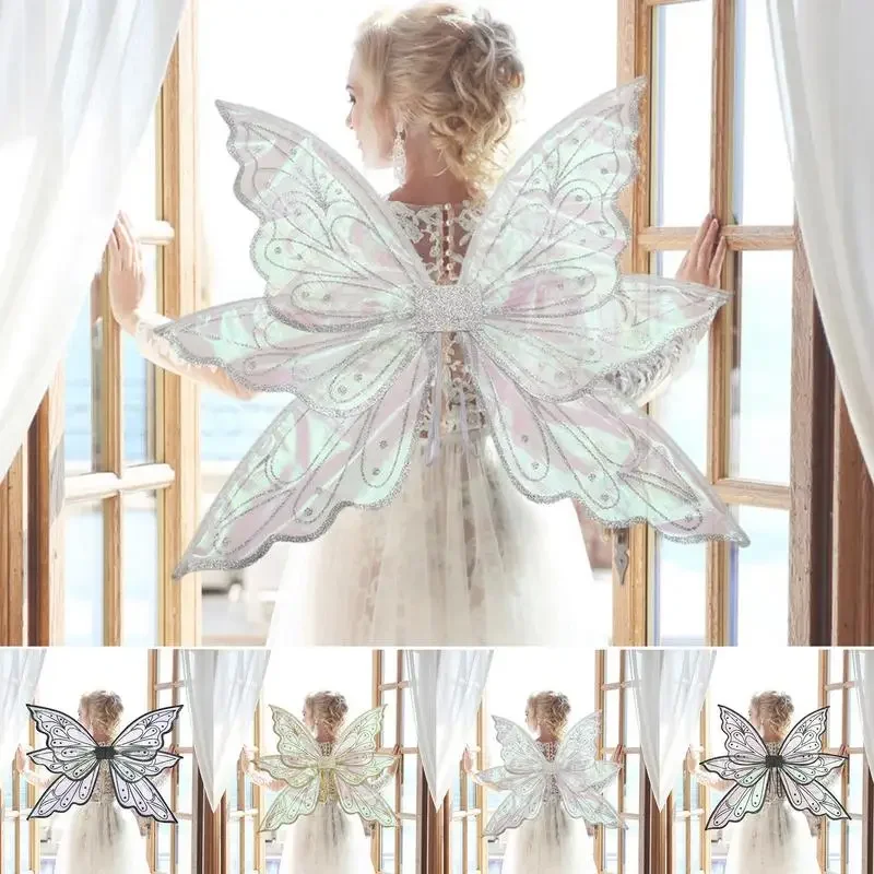 Elf cosplay costumes, fairy butterfly wings, stage performance party accessories, princess angel wings
Elf cosplay costumes, fairy butterfly wings, stage performance party accessories, princess angel wings