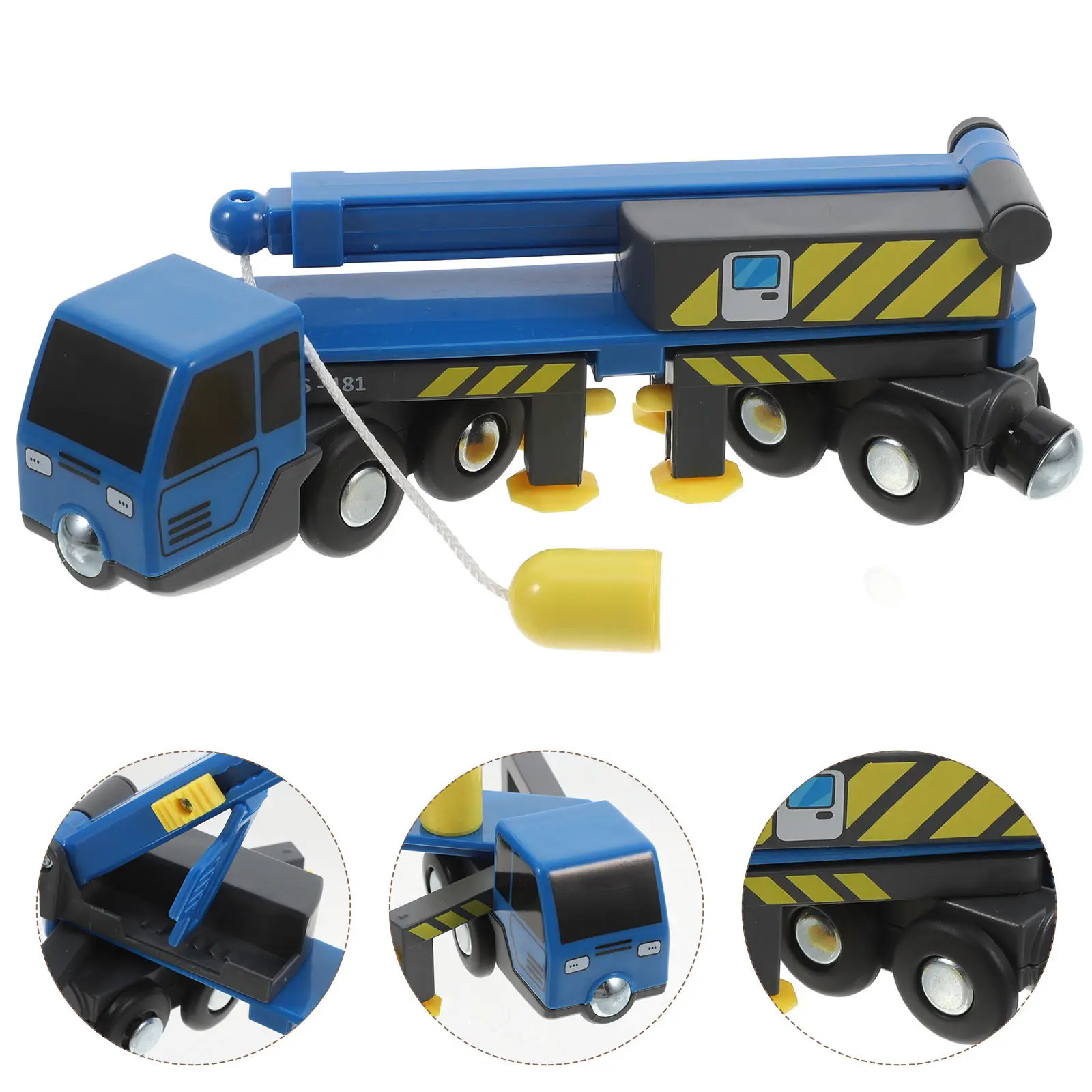 360 Degree Rotating Telescopic Crane Truck with Retractable Arm Adjustable Jib Stabilizer Legs for Play Engineering
360 Degree Rotating Telescopic Crane Truck with Retractable Arm Adjustable Jib Stabilizer Legs for Play Engineering