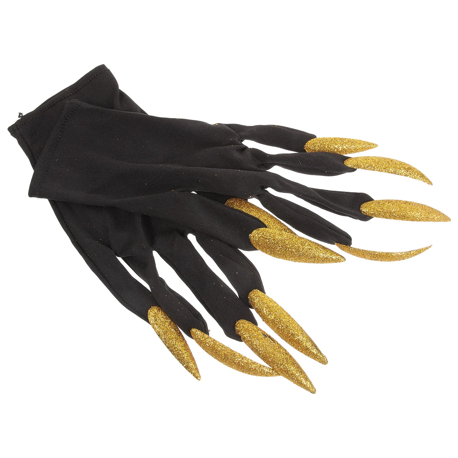 Gold Powder Demon Skull Nail Gloves for Halloween Party Props Scary Claw Accessories Gothic Costumes Horror Decoration Stage
Gold Powder Demon Skull Nail Gloves for Halloween Party Props Scary Claw Accessories Gothic Costumes Horror Decoration Stage