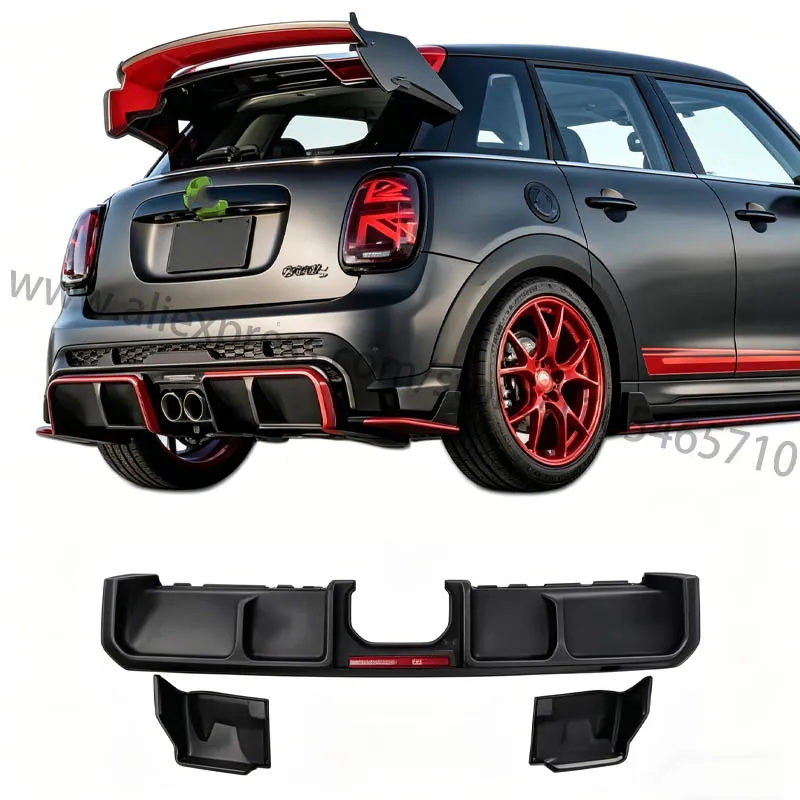 For 2022 BMW Mini F56 JCW, Giomic Style Carbon Fiber Rear Lip & Rear Diffuser Body Kit
For 2022 BMW Mini F56 JCW, Giomic Style Carbon Fiber Rear Lip & Rear Diffuser Body Kit