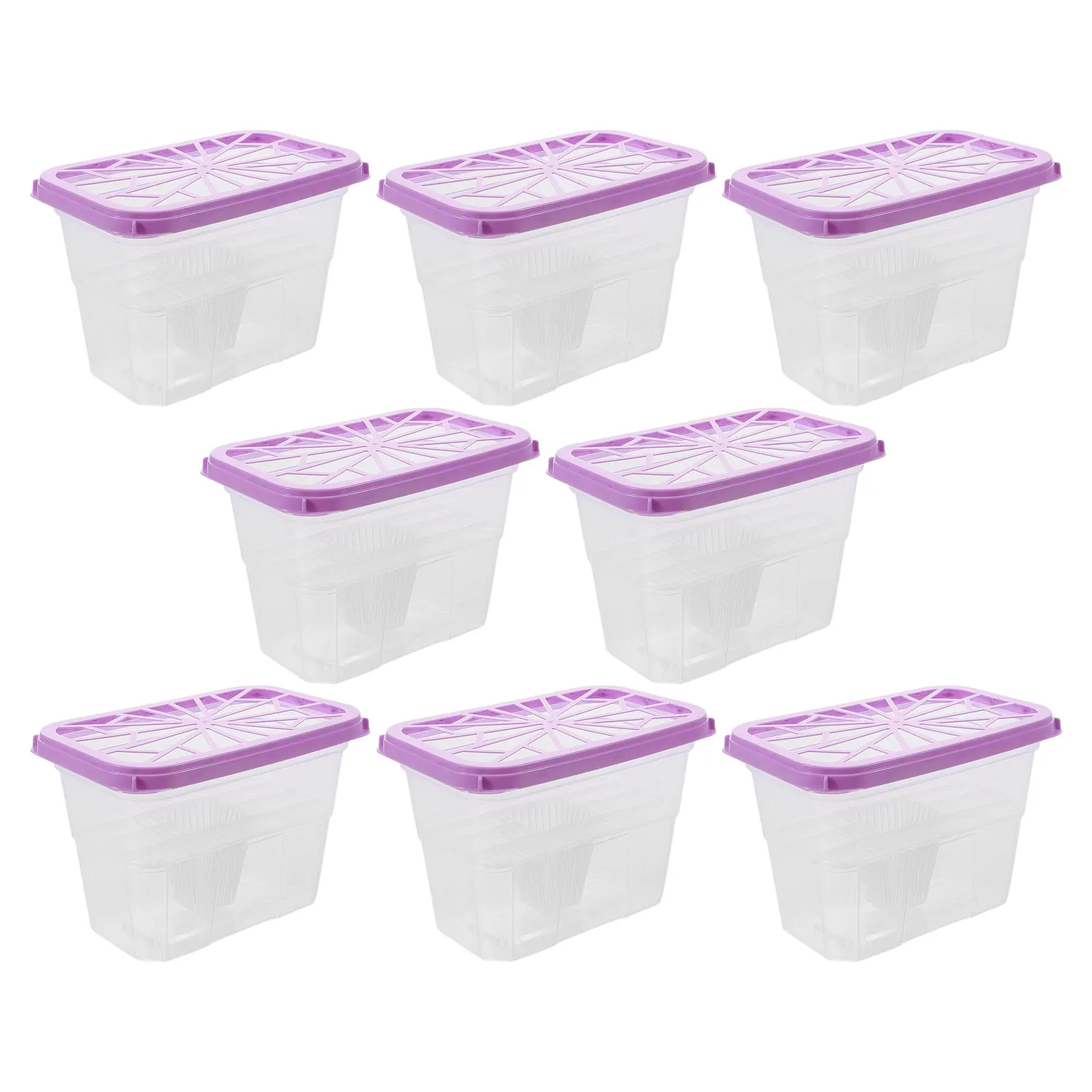 8Pcs Moisture Absorber Box Empty Plastic Storage Holder for Wardrobes Cabinets Shoe Cabinets Reusable Replacement Case
8Pcs Moisture Absorber Box Empty Plastic Storage Holder for Wardrobes Cabinets Shoe Cabinets Reusable Replacement Case