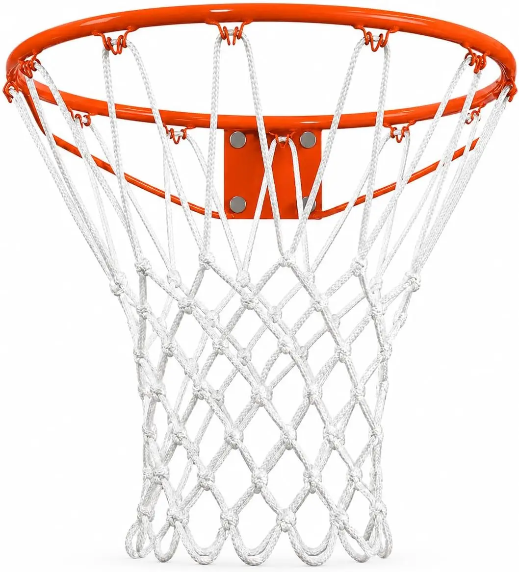 Standard Basketball Net 22 inch 12 Loops for Indoor Outdoor Hoop
Standard Basketball Net 22 inch 12 Loops for Indoor Outdoor Hoop