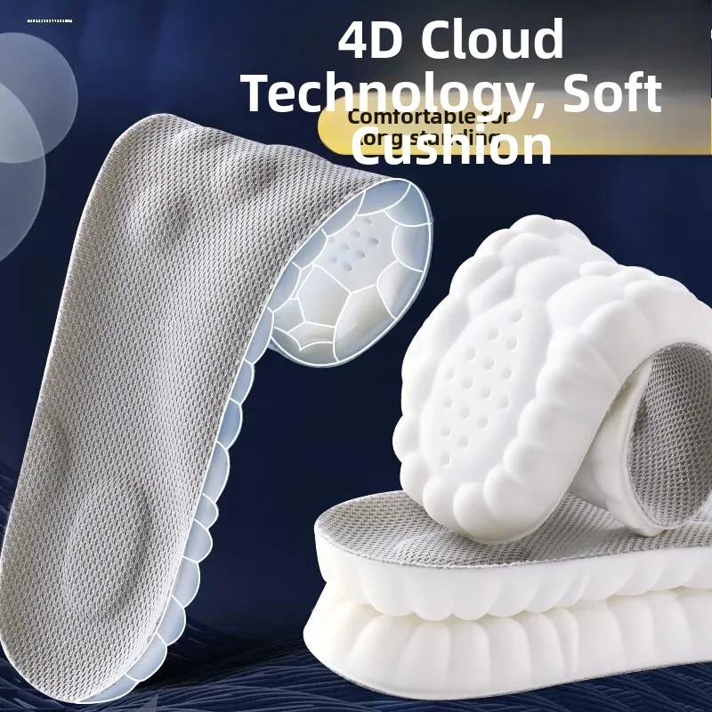Ultra Soft Shoe Insoles Men Women Sports Anti Slip Sweat Absorbent Arch Support Long Time Standing Shock Absorption Comfortable
Ultra Soft Shoe Insoles Men Women Sports Anti Slip Sweat Absorbent Arch Support Long Time Standing Shock Absorption Comfortable