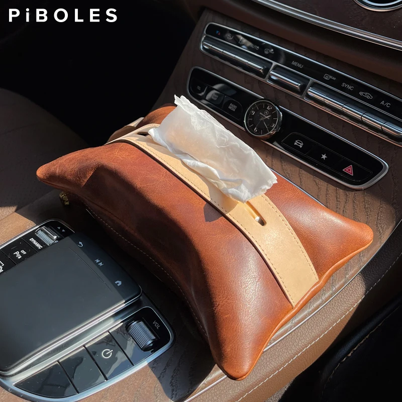Hanging Tissue Holder Case Genuine Leather Napkin Papers Case Home Car Towel Dispenser Holder Box
Hanging Tissue Holder Case Genuine Leather Napkin Papers Case Home Car Towel Dispenser Holder Box