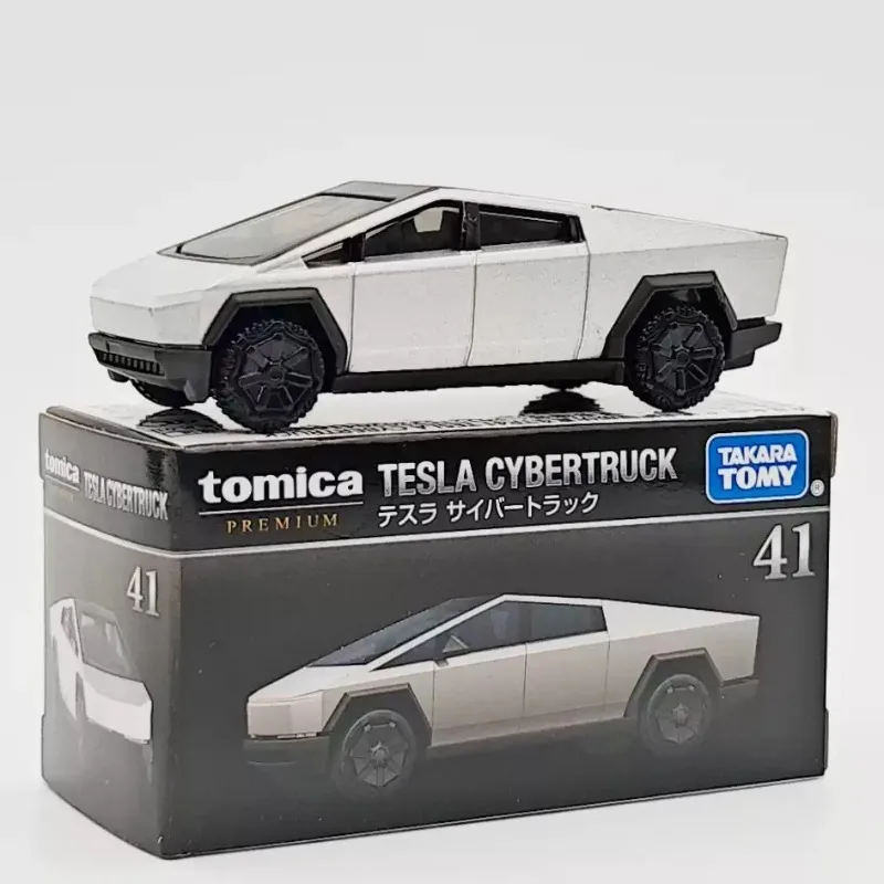 TAKARA TOMY TP41 Tesla Cybertruck Diecast Metal Car Model Premium Black Box Collection Toy For Hobby Collectors Ideal Gift
TAKARA TOMY TP41 Tesla Cybertruck Diecast Metal Car Model Premium Black Box Collection Toy For Hobby Collectors Ideal Gift