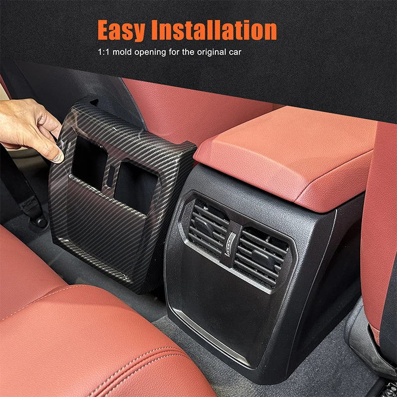 Real carbon fibre For BMW 4 Series M3 M4 2020-2026 Car Armrest Box Rear Air Conditioning Air Outlet Frame Cover Trim Accessories
Real carbon fibre For BMW 4 Series M3 M4 2020-2026 Car Armrest Box Rear Air Conditioning Air Outlet Frame Cover Trim Accessories
