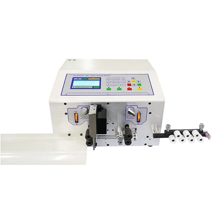 Automatic wire stripping machine cable peeling machine 2 channel high speed wire cut and strip machine
Automatic wire stripping machine cable peeling machine 2 channel high speed wire cut and strip machine