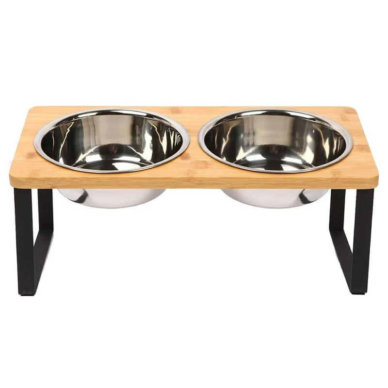 Современная бамбуковая двойная миска на высоких ножках для животных, новинка 2026 года, из нержавеющей стали, подходит для мелких и средних питомцев
Современная бамбуковая двойная миска на высоких ножках для животных, новинка 2026 года, из нержавеющей стали, подходит для мелких и средних питомцев