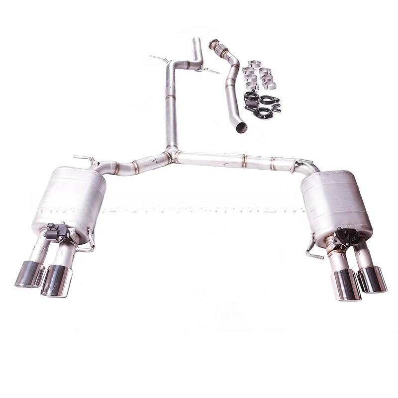 Suitable for 17-2022 Audi A4A5 B8 2.0T to GFC full-section electronic valve exhaust pipe modification sound
Suitable for 17-2022 Audi A4A5 B8 2.0T to GFC full-section electronic valve exhaust pipe modification sound
