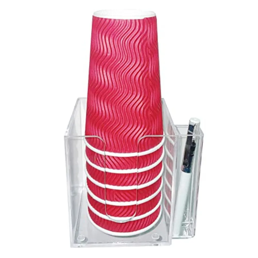 Cup Holder with Marker Slot, Acrylic Party Cup Organizer Storage Party Cup Dispenser Cup Mark Your Cup, Cup Dispenser, Disposab
Cup Holder with Marker Slot, Acrylic Party Cup Organizer Storage Party Cup Dispenser Cup Mark Your Cup, Cup Dispenser, Disposab