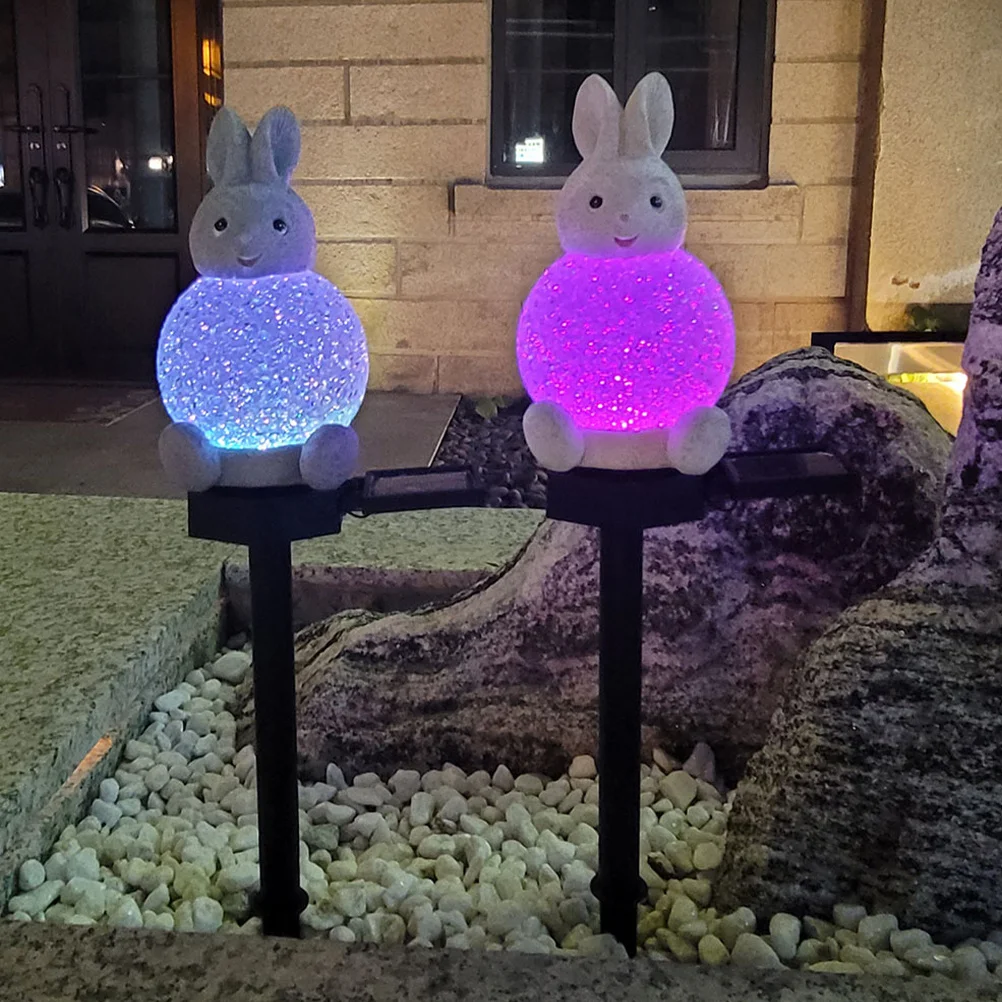 Solar Garden Light Cartoon Rabbit Design Polycrystalline Silicon Solar Panel Outdoor Waterproof LED Garden Pathway Lighting
Solar Garden Light Cartoon Rabbit Design Polycrystalline Silicon Solar Panel Outdoor Waterproof LED Garden Pathway Lighting