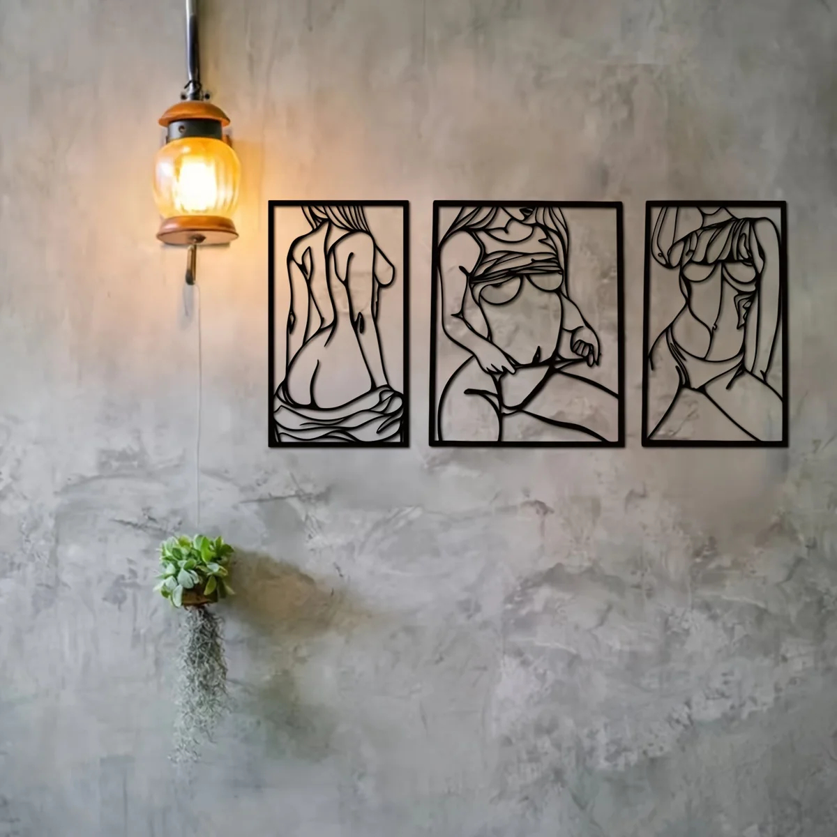 1pc Black Metal Art Wall Decor, Female Body in Frame, Hangings Steel Bathroom decoration, Iron Set Large Wall Art, Gift for Him
1pc Black Metal Art Wall Decor, Female Body in Frame, Hangings Steel Bathroom decoration, Iron Set Large Wall Art, Gift for Him