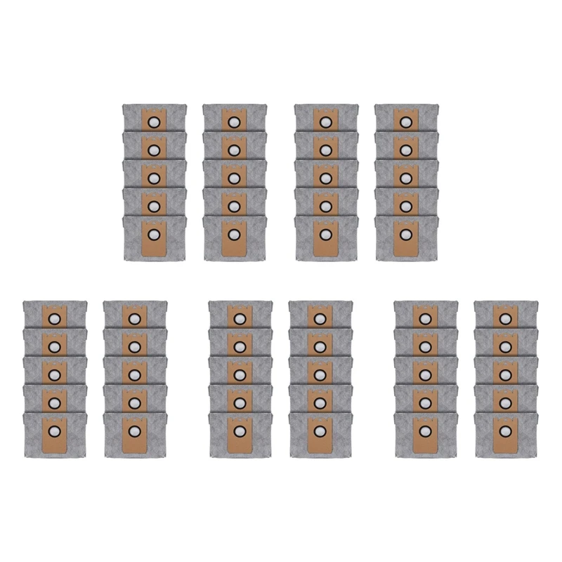 50 Pcs Dust Bags For Eufy Robovac L35 Hybrid LR30 Hybrid LR20 Auto-Empty Station, With Activated Carbon Fabricglobal Stock Ready
50 Pcs Dust Bags For Eufy Robovac L35 Hybrid LR30 Hybrid LR20 Auto-Empty Station, With Activated Carbon Fabricglobal Stock Ready