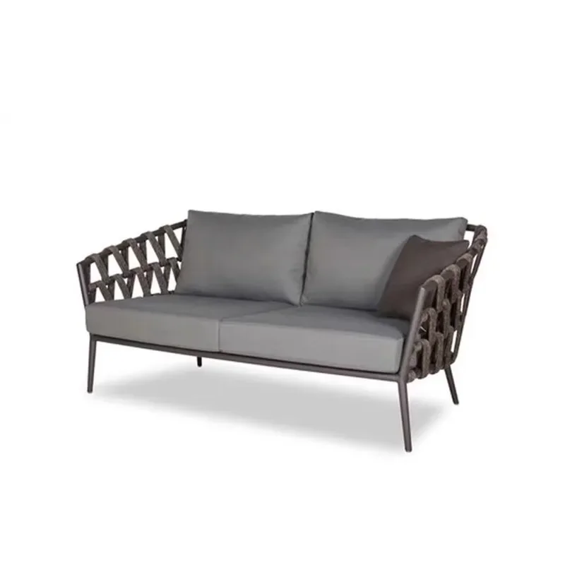 Outdoor sofa designer villa hotel courtyard balcony furniture rope weaving
Outdoor sofa designer villa hotel courtyard balcony furniture rope weaving