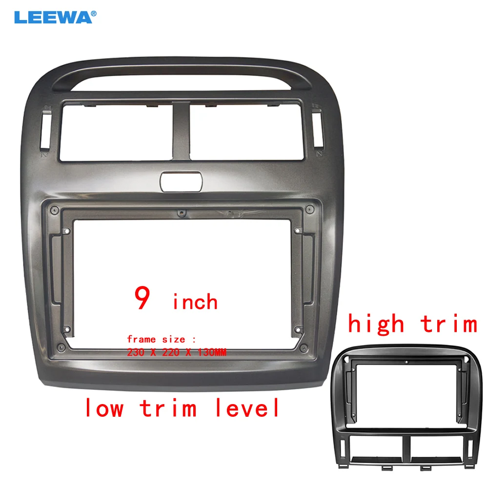 LEEWA Car Audio 9-дюймовый головное устройство с большим экраном, панель приборной панели, комплект рамки, адаптер для Lexus LS430 2001-2006, рама приборной панели радиоприемника # CA4630
LEEWA Car Audio 9-дюймовый головное устройство с большим экраном, панель приборной панели, комплект рамки, адаптер для Lexus LS430 2001-2006, рама приборной панели радиоприемника # CA4630