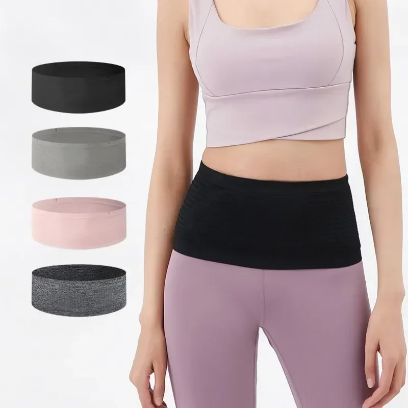 Seamless Invisible Running Waist Belt Bag Gym Bags Fitness Jogging Cycling Flat Fanny Pack Travel for Unisex Sports Phone Bags 7 S577d6d71ac0c4e3c95297316e24254a7G