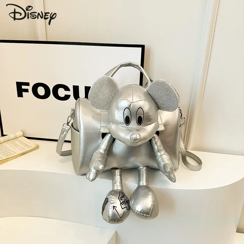 Mickey New Women's Doll Handbag Fashion High Quality Doll Crossbody Bag Solid Color Large Capacity Multi Functional Shoulder Bag
Mickey New Women's Doll Handbag Fashion High Quality Doll Crossbody Bag Solid Color Large Capacity Multi Functional Shoulder Bag