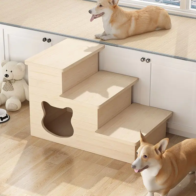 Pet Stairs Dog Stairs Small Dog Bed Climbing Bed Ladder Bedside Small Stairs Puppy Cat Climbing Ladder
Pet Stairs Dog Stairs Small Dog Bed Climbing Bed Ladder Bedside Small Stairs Puppy Cat Climbing Ladder