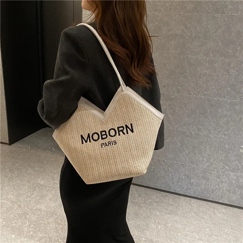 Women's Shoulder Bag,Fashion Hand Bags Wallet Portable Tote Handbags Beach Vacation Weave Bag
Women's Shoulder Bag,Fashion Hand Bags Wallet Portable Tote Handbags Beach Vacation Weave Bag