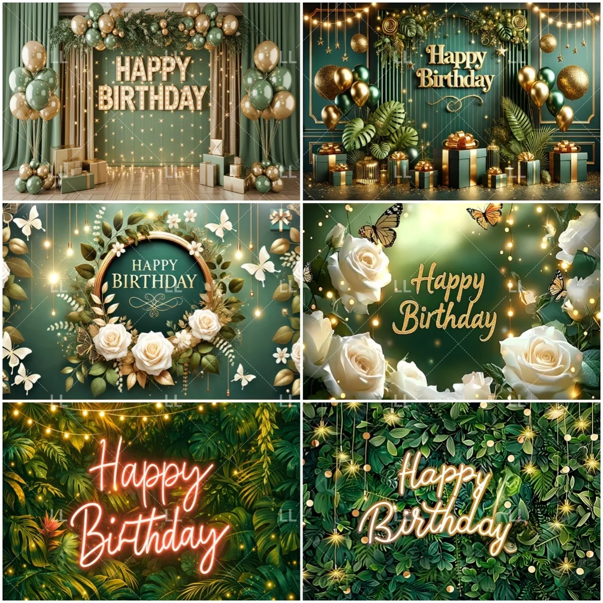 Elegant Green Plant Backdrop Birthday Party Supplies Balloon Leaf Flower Butterfly Photography Background Tropical Jungle Decor
Elegant Green Plant Backdrop Birthday Party Supplies Balloon Leaf Flower Butterfly Photography Background Tropical Jungle Decor
