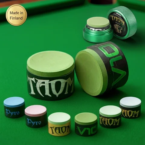 2026 V10 Billiard Round Chalk Blue/Green Colors Professional Chalk Snooker Cue Stick No-slip Pool Chalk Billiards Accessories