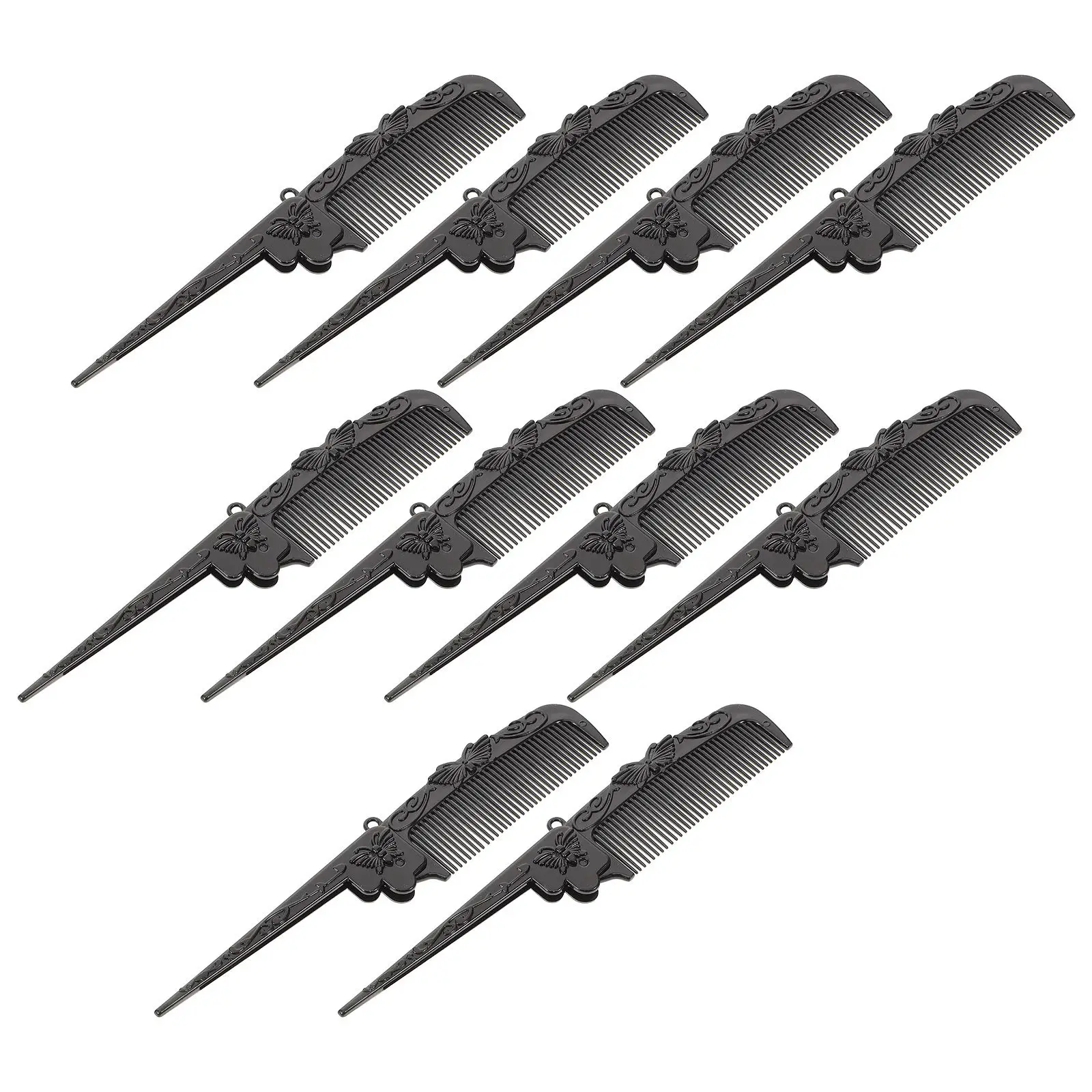 10Pcs Vintage Folding Hair Comb Retro Tail Comb for Parting Teasing Styling Detangling Scalp Massage Travel Pocket Use
10Pcs Vintage Folding Hair Comb Retro Tail Comb for Parting Teasing Styling Detangling Scalp Massage Travel Pocket Use