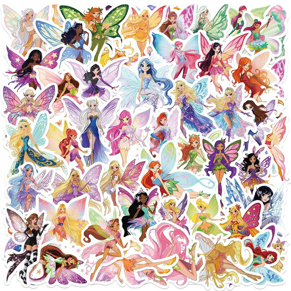 10/30/50pcs Cute Butterfly Fairy Cartoon Stickers Pretty Woman Anime Aesthetic Sticker Suitcase Laptop Phone Decals for Kids Toy
10/30/50pcs Cute Butterfly Fairy Cartoon Stickers Pretty Woman Anime Aesthetic Sticker Suitcase Laptop Phone Decals for Kids Toy