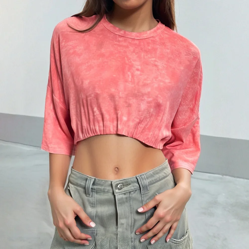 AzaleeKa Women's Crop-Top All Season Fashion Decent Solid Color Short Sleeve Crew Neck Daily Crop-Top
AzaleeKa Women's Crop-Top All Season Fashion Decent Solid Color Short Sleeve Crew Neck Daily Crop-Top